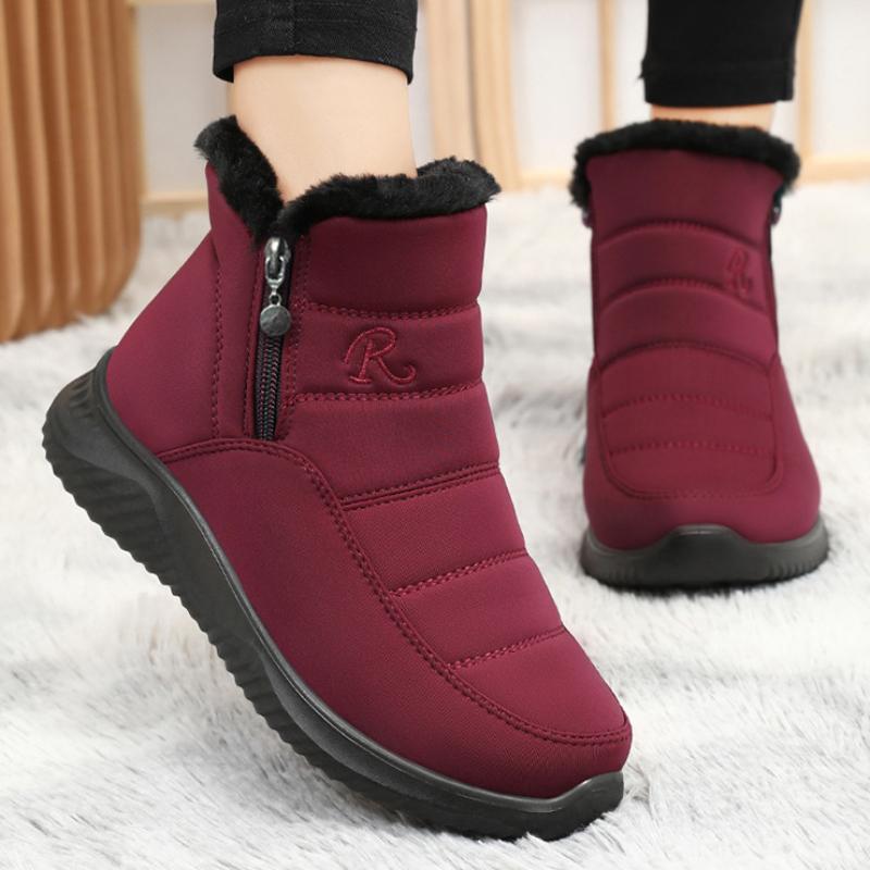 Módní pánské boty Vysoce kvalitní pánské sněhule Protiskluzové zimní kotníkové boty Venkovní zimní obuv Pánské Párové Teplé Tenisky Botas