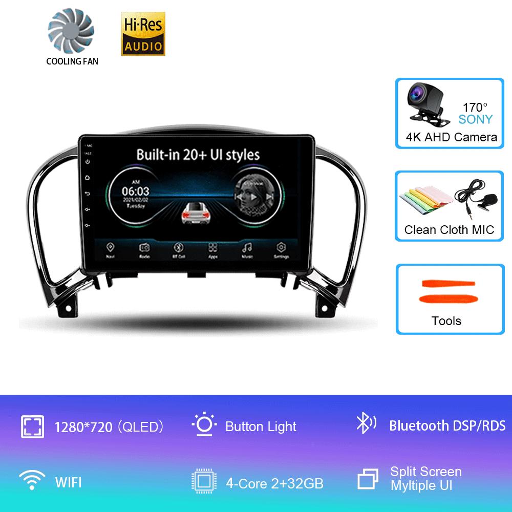 

Android 14 Автомобильное радио для Nissan Juke 2010 - 2014 Мультимедийный видеоплеер GPS Стерео Навигация Нет 2din 2 din dvd CHINA