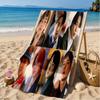 kpop Group Portrait Beach Towel, Microfiber Beach Towel, Perfect For Pool, Beach, Travel, Home Decor Beach Party Fan gifts