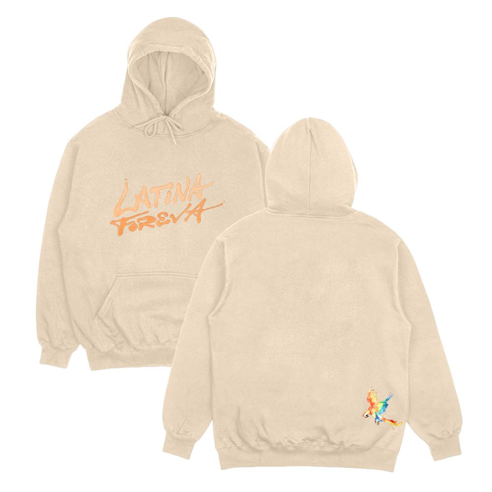 

Karol G Latina Foreva Hoodie Fashion Casual Women Long Sleeve High Street Hooded Sweatshirts Streetwear Loose Pullover Retro Tops jackets Anime Hoodie XL хакі
