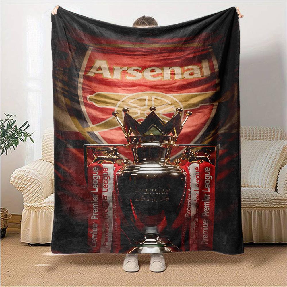 Arsenal Blanket Soft & Cozy Perfect for Office Sofa Office Chair for All Seasons Digital Print Ideal Gift For Birthday Valentine'S Day
