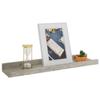 VidaXL Wall Shelves 2 Pcs Concrete Grey 40x9x3 Cm