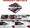 2 Pieces Side Window Deflectors for Honda Civic Sedan 2016-214-door