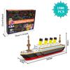 Mini Titanic Ship Model Building Blocks 3D Puzzle DIY Educational Titanic Toys for Adults and Kids  Birthday Gift