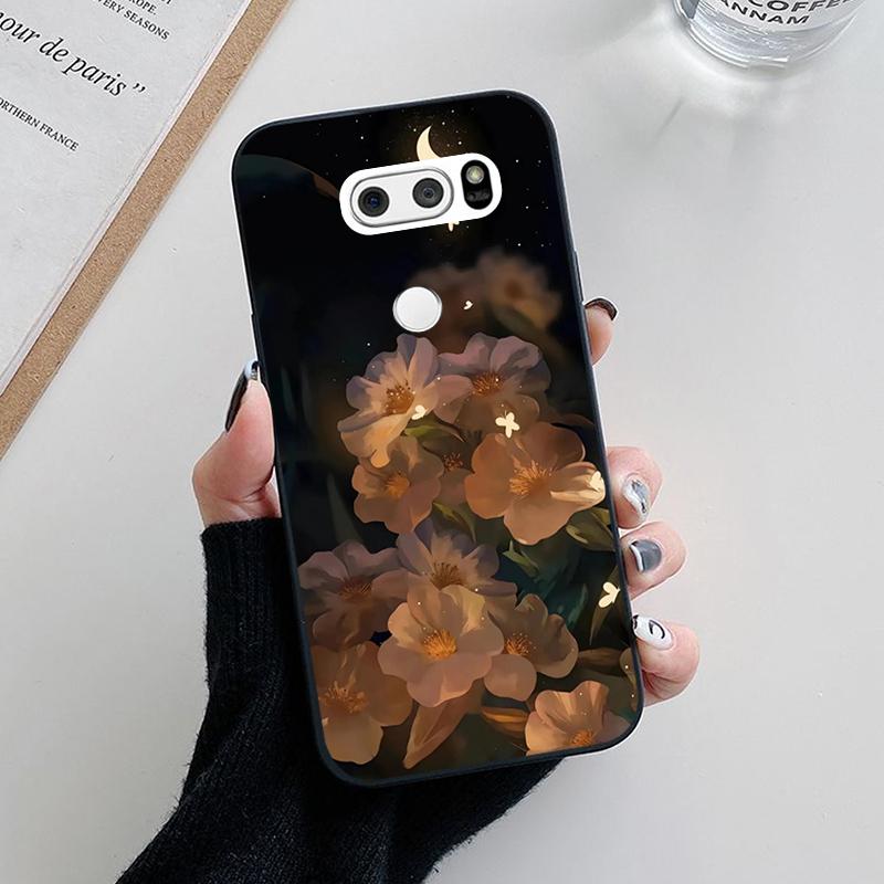For LG V30 Plus Phone Case Lovely Panda Cartoon Painting Soft Siliocne Coque For LG V40 Thinq Cover Bumper for LG V30S V35 Thinq
