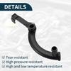 Radiator Coolant Hose for Mercedes-Benz C250 SLK250 2012-2015 Good Sealing No.2712002352 Engine Front Water Pump Cooling Pipe Tube Black 1 Pcs