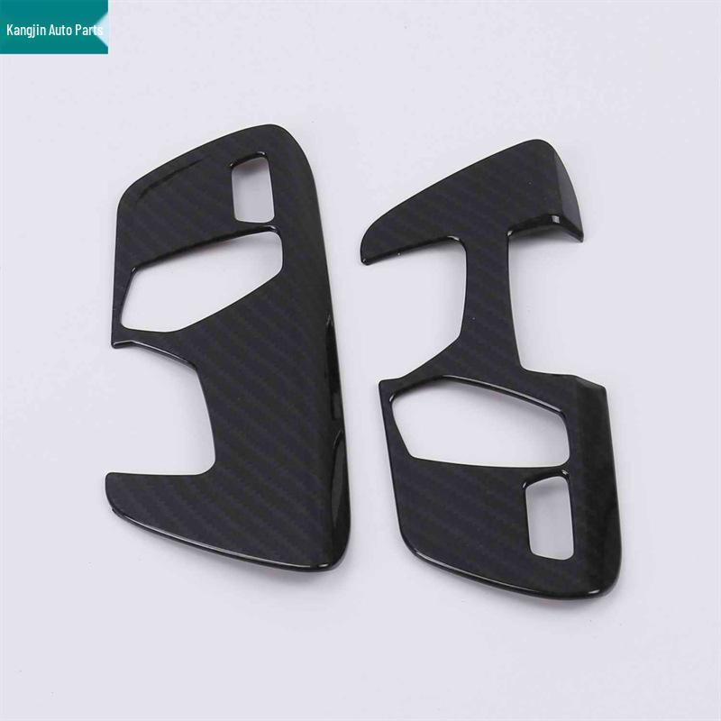 BMW 16 X1 Carbon Fiber ABS Interior/Exterior Trim for Headlight, Steering Wheel, and Air Vent Adjustment.