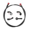 Motorcycle Brake Hose Dirt Bike Braided Steel Hydraulic Reinforce Brake Line Clutch Oil Tube Pipe Universal Scooter AN3 ATV Moto