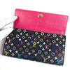 Louis Vuitton M93533 MonogramMulticolore Portefeuille Sarah Long Wallet