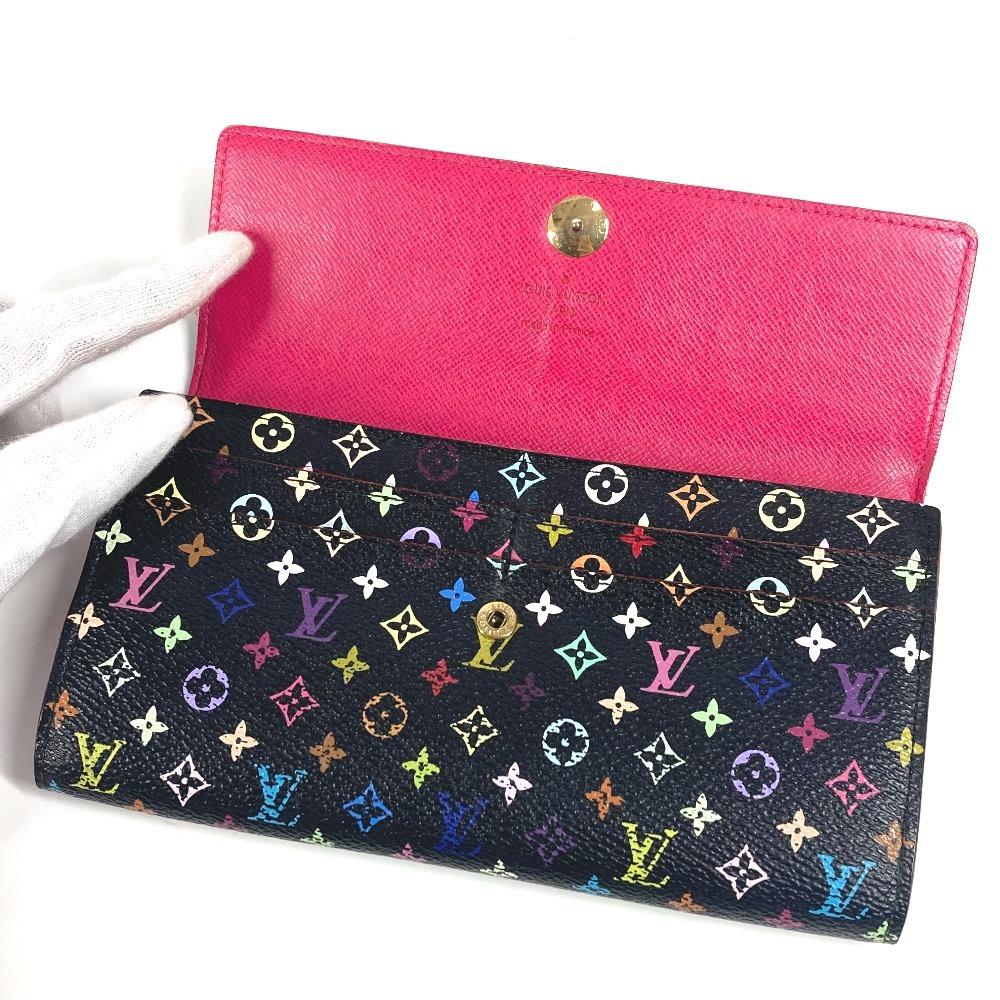 Louis Vuitton M93533 MonogramMulticolore Portefeuille Sarah Long Wallet