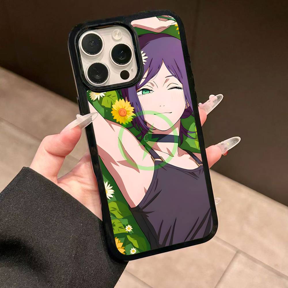 

Anime Chainsaw Man Comics For Magsafe Magnetic Phone Case Wireless PC+TPU For IPhone 11 12 13 14 15 16 17 Pro Max Plus iPhone 17 Air