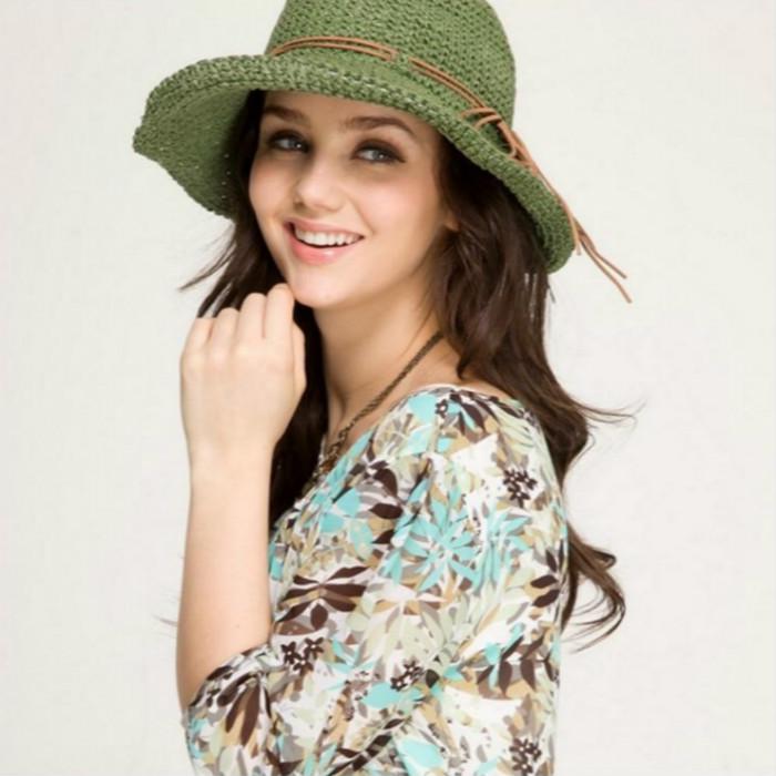 Straw Hat Grass Girl Summer Sunscreen 