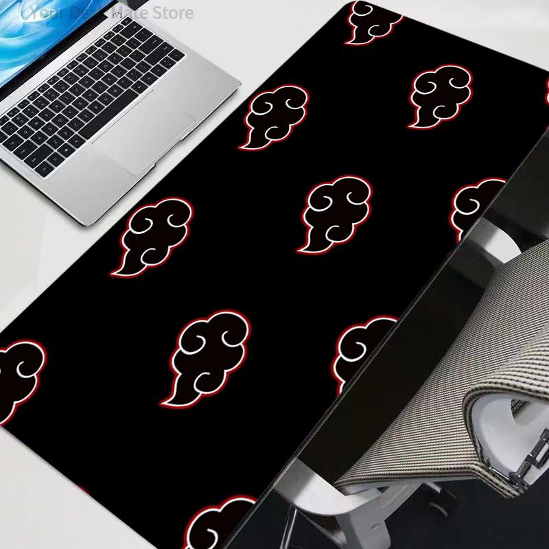 N-Naruto Mouse Pad Anime Gaming Accessories Varmilo Keyboard Desk Mat Gabinete Gamer Carpet Mousepad Mouse Mats