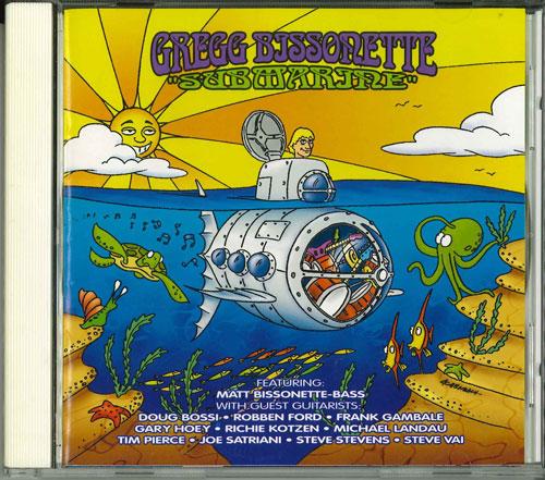 

CD GREGG BISSONETTE - Submarine VICP61033 VICTOR Japan Rock Used