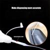 100Pcs Plastic Precision Applicator Dispensing Micro-Tips Glue Dispensers  Arts Crafts
