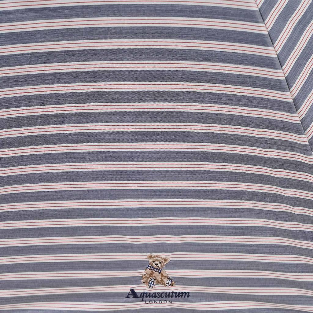 AQUASCUTUM Folding Full For Sunny and Rainy First Class Heat UV UV LONG UMBRELLA 1AQ Check Brown Parasol, Shading, Lightweight, Days, Women's