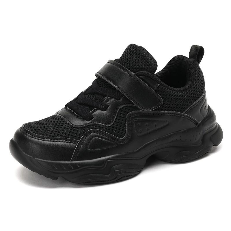 Kids White Mesh Sneakers Boys Girls Toddler School Performance Lightweight Breathable Low Top Casual Shoes