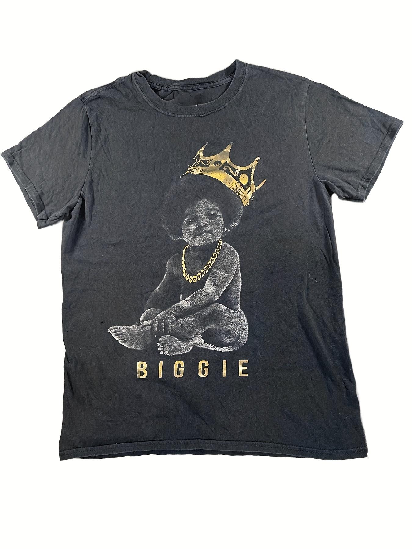 Men S Graphic Tee Featuring B.I.G. _Biggie_ M