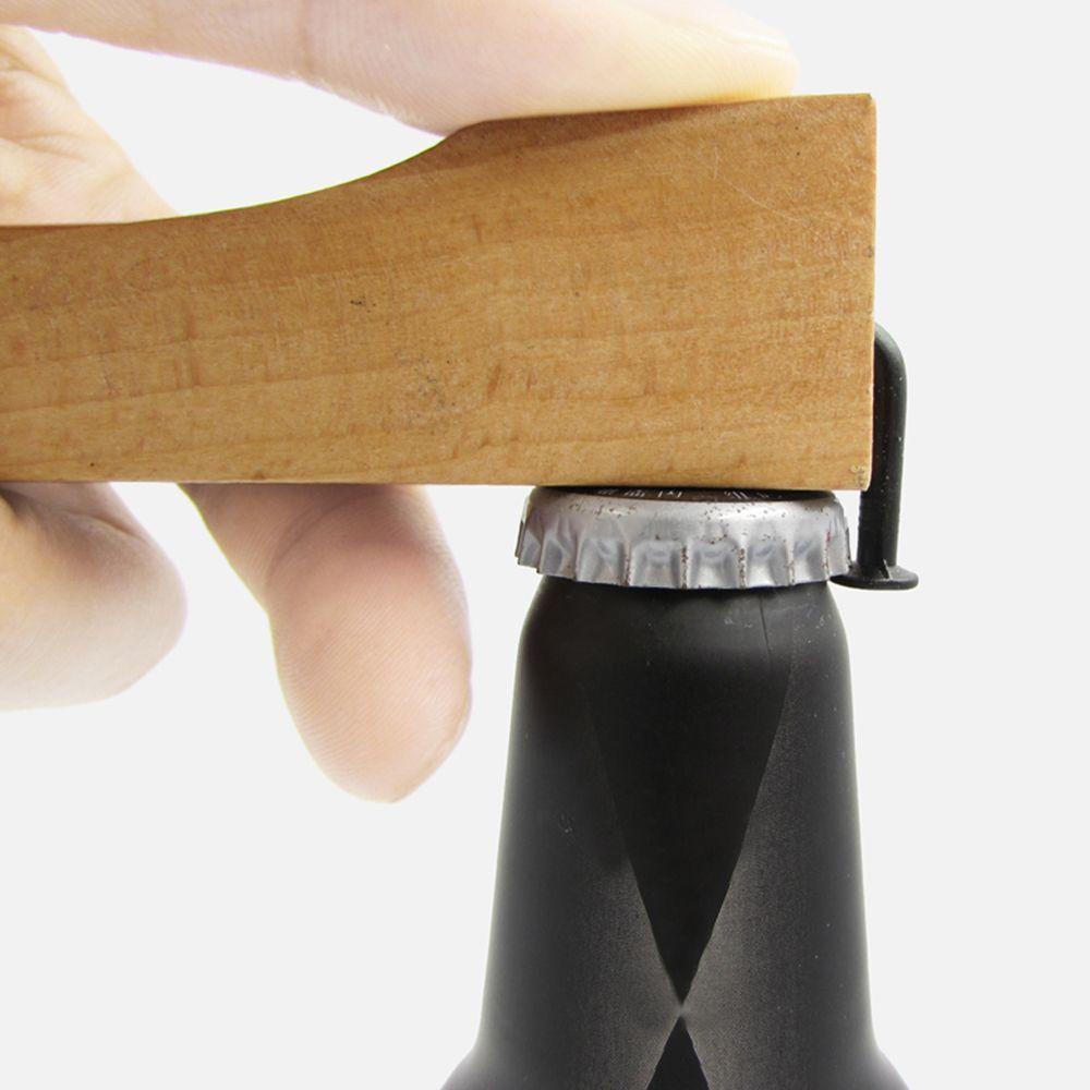Household Smooth Wood Kitchen Bar Tool Lid Remover Nail Beer Bottle Opener Cap Opener