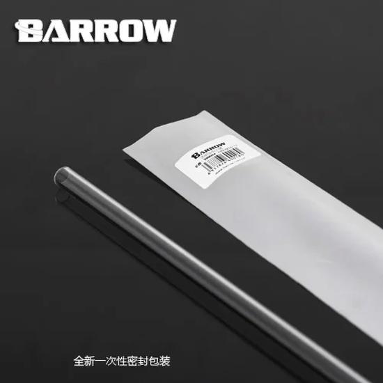 Barrow 500MM Water Cooling System Pipe Transparent PMMA Acrylic Hard Tube PETG Rigid OD 12mm/14mm/16mm YK14-10/PG1410-L