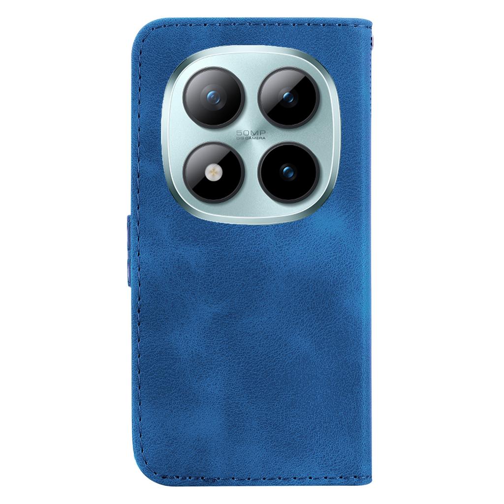 Dla Xiaomi Redmi Note 15 Pro 5G (Światowy) Etui na telefon z nadrukiem w kształcie 7 w formie skórzanego etui z paskiem