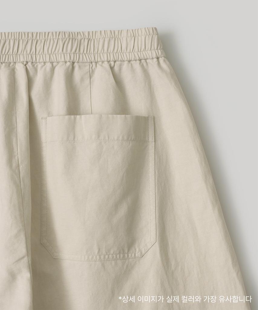 ANOTHER OFFICE River Easy Pants (Natural Linen)