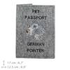German Shorthaired Pointer - Dog passport case, document case, gift for the traveller from the Art-Dog brand