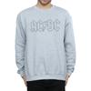 AC/DC Mens Black Outline Logo Sweatshirt