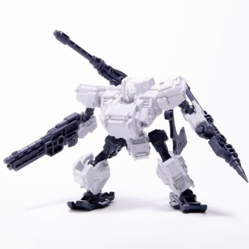 HiPlay Chief Continent 1/60 Scale Solid Shield Team Silver Peak Unit White Pre-Colored Plastic Model Kit