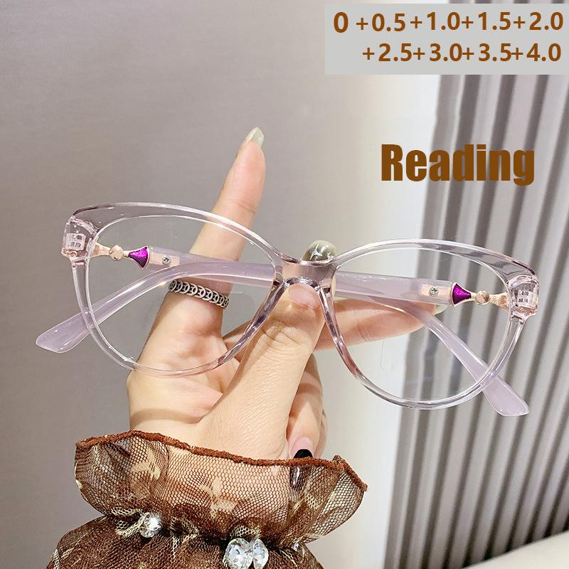 New Anti Blue Light Reading Glasses With High-definition Fashionable Portable And Versatile Flat Light 6019