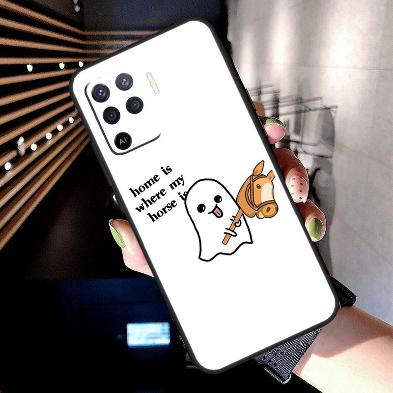 Home Is Where The Horse Is Case For Oppo A17 A57 A77 A76 A16 A96 A18 A60 A80 A40 A38 A58 A78 A98 A94 A74 A54 A15 A5 Pro