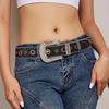 Feng Shui Diamond Belt Wide Belt Decorative Personality Sequins Jeans Belt