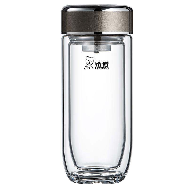 

Heenoor XN-1926 Antibacterial Double-Layer Glass Tea Cup