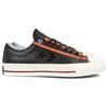 Converse Star Player 76 Ox Leather Round Toe Lace-up Low Top Espadrilles Unisex Black