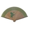 Kensei Folding Silk 22cm [Onishi Sales] Men's Short-Handled Fan, Pentex, Bamboo,