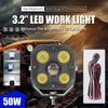 3.2 Inch Super Bright LED Spot Work Head Driving Light For Motorcycle Offroad Truck BUS ATV UTV 12V24V