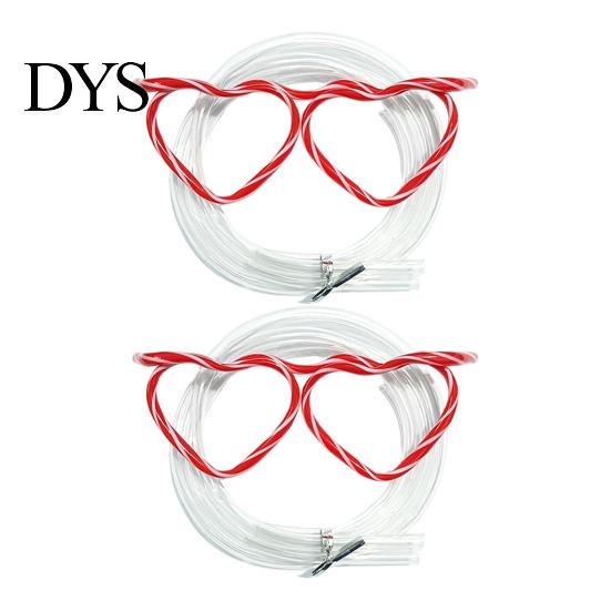 Wiederverwendbare Kinderstrohhalme 2 Stück Brille, Extra-lange biegbare Trinkhalme, Lustiges interaktives Spielzeugdesign, Party für Geburtstagsfeiern Lustiges Accessoire
