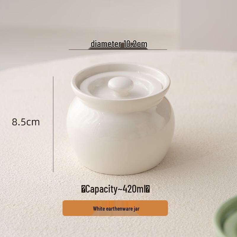 Zhishi Ceramic Double Boiler Steamer Pot