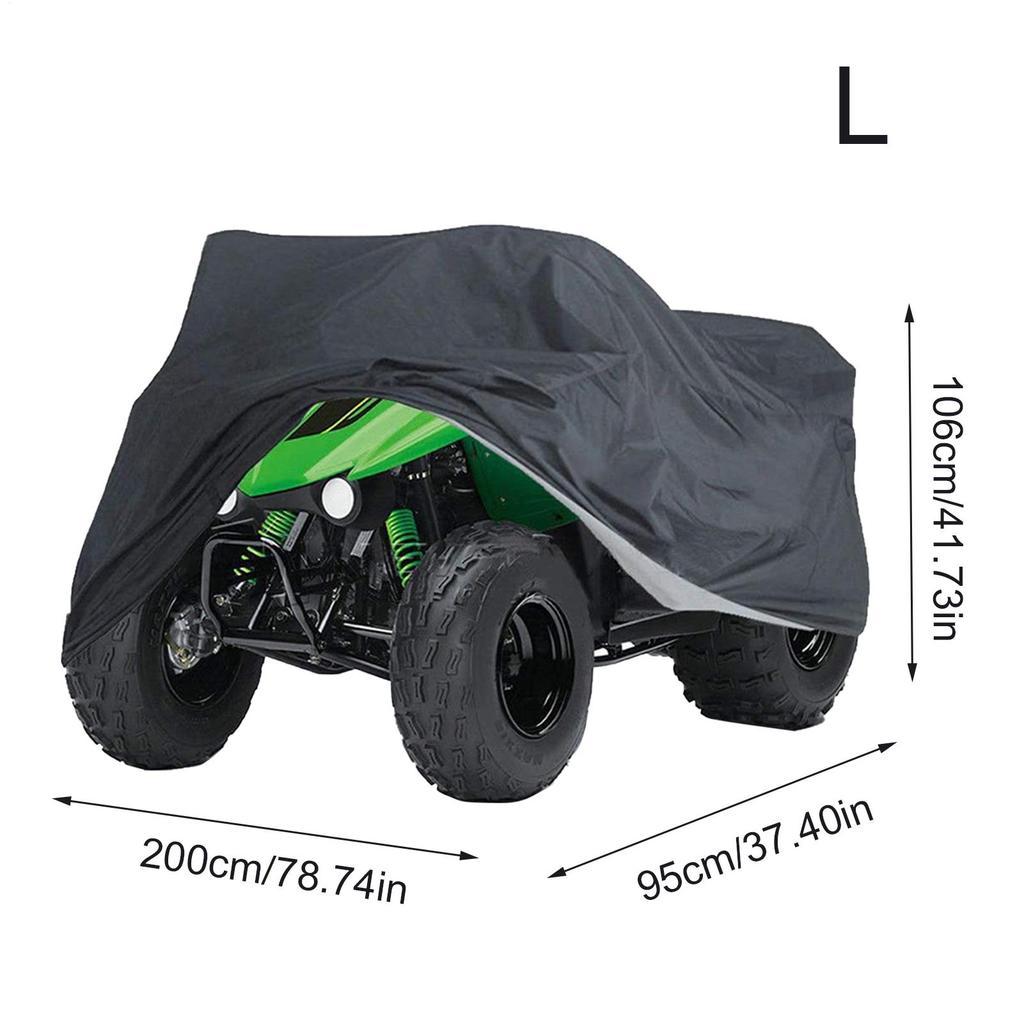 For For ATVs Outdoor Heavy Duty Atv Covers UV Resistant Dustproof Waterproof Car Cover Vehicle Covers Sturdy Quad Cover