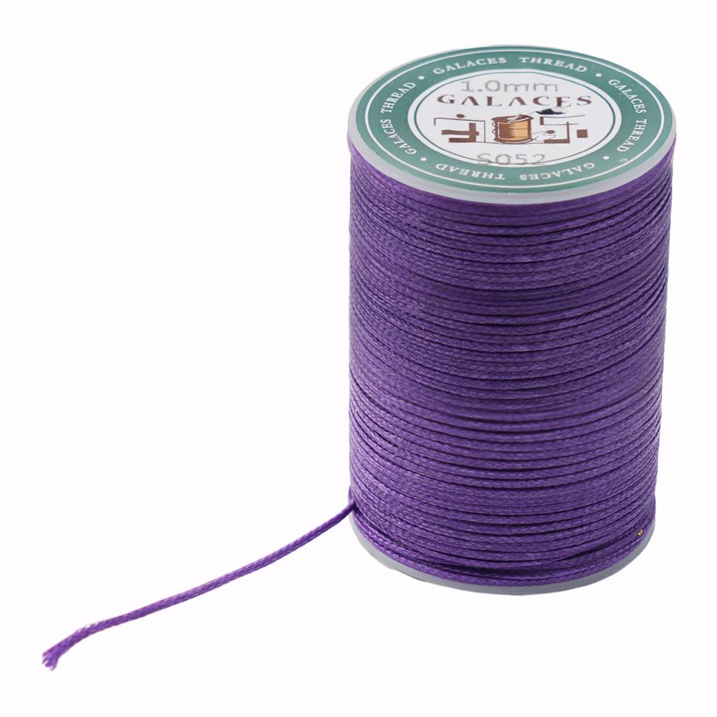 1,0 mm 70M Leder Nähwachsfaden für Meißel Ahle Polsterei Schuhe Gepäck