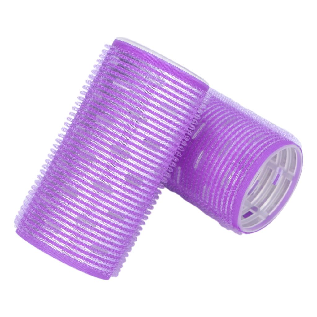 2pcs Hair Rollers Curlers Self Grip Curling Tools DIY Curly Hairstyle Hairdressing Curlers