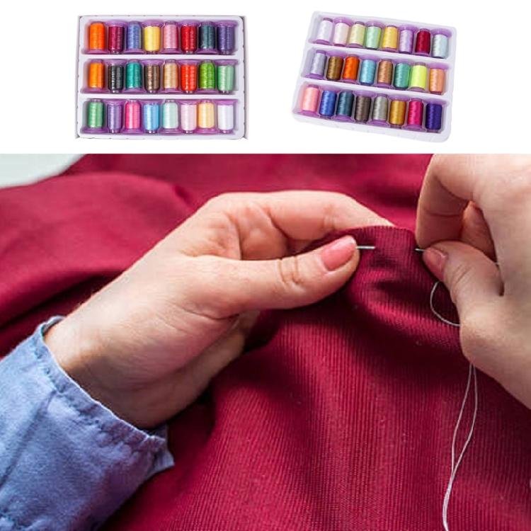 Embroidery Thread for Sewing Machine Hand Stitching 24 Spools of Polyester Thread Embroidery Machine Thread 300yds Each