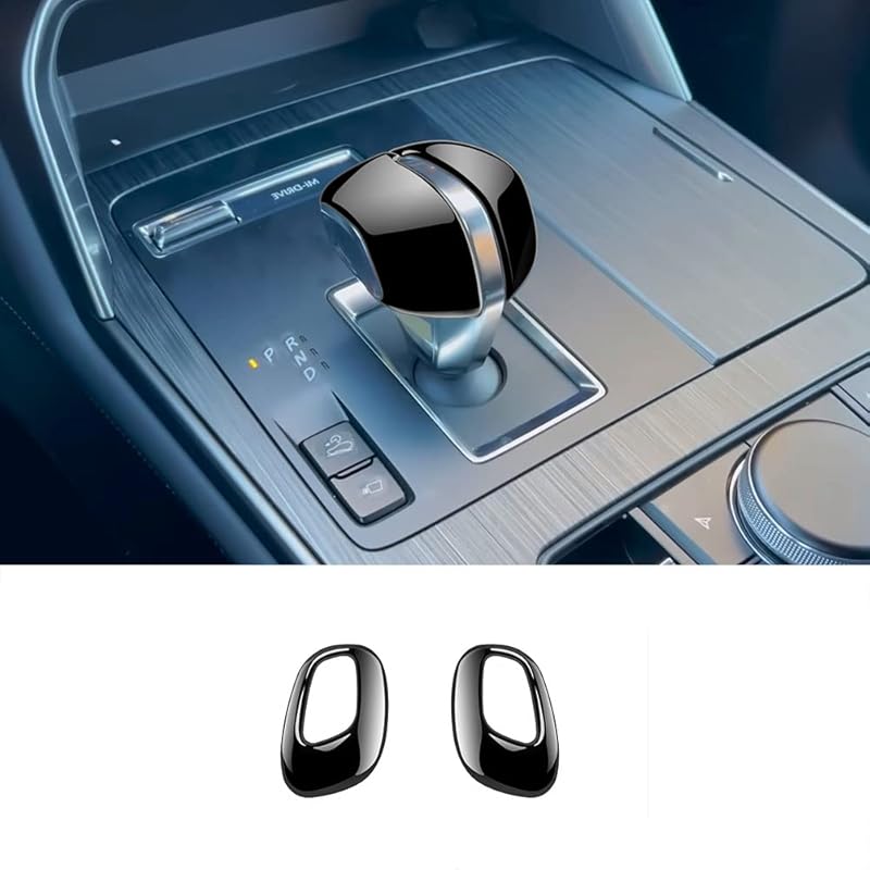 

Накладка на ручку переключения передач автомобиля, отделка рычага автоматической коробки передач для Mazda CX-90 2024, аксессуары, АБС, рисунок карбонового волокна, черный (углерод) чёрный