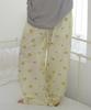 Sseomweeobeoteo Pompompurin Stripe Pajama Pants - Butter