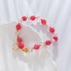 Fashion Crystal Bracelet Women'S Strawberry Crystal Bracelet Bangles Women Fashion Jewelry Accessories Gift