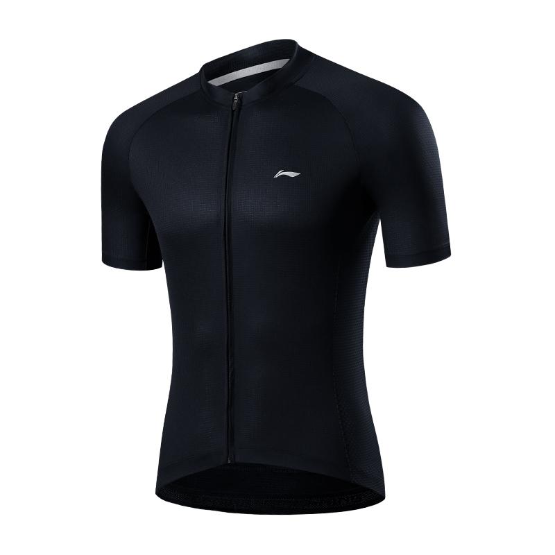 

Li Ning Профессиональный уличный гоночный дышащий быстросохнущий базовый слой Веломайка Мужские топы Черный LINING-LCTY045-1 M