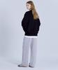 BASIC HOUSE Women'S Cotton Single Layered Long Short Sleeve T-Shirt White Lats0216
