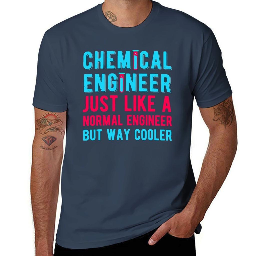 Vtipné tričko chemického inženýra tričko muž designová trička pro muže grafická trička TShirt