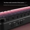 Customized K81 Three-Mode Color-Blocked Wired Gaming Mechanical Keyboard with Side-Engraved Keys