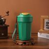 With Lid Thermal Cup Stainless Steel Vacuum Insulated Cup Eight-Angle Coffee Cup  Outdoor Travel